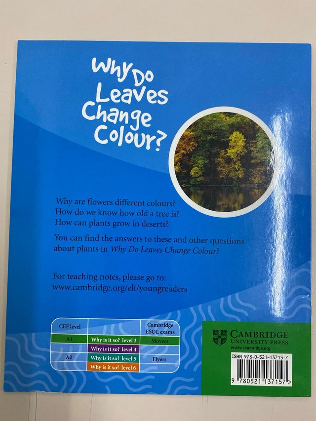 Why Do Leaves Change Colour? Level 3