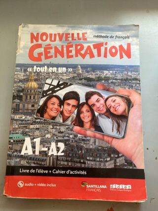 NOUVELLE GENERATION A1/A2 LIVRE/EXERCICES+CD+DVD