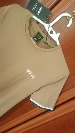 Camiseta BOSS beige