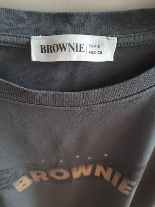 Camiseta Brownie gris - Talla S