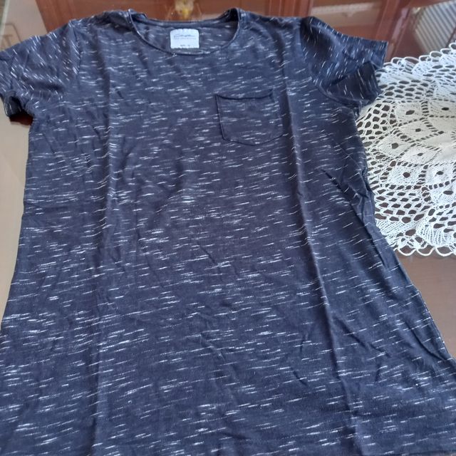 Maglietta Clayton nera a maniche corte