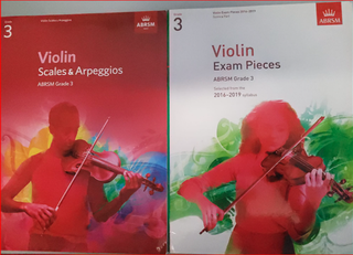 Violin ABRSM Grado 3: Escalas & Piezas