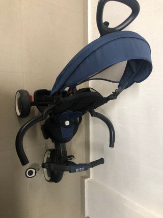 Triciclo QPlay azul para niños