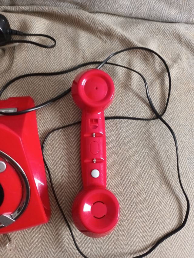 Teléfono fijo Sagemcom rojo