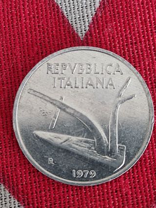 10 Lire Italia 1979 - moneta