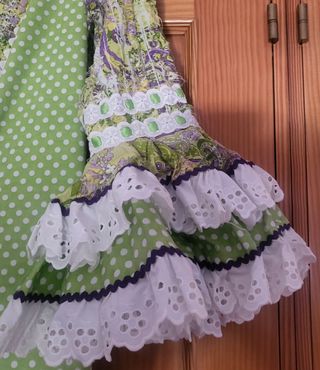 Traje gitana / flamenca de El Ajoli 