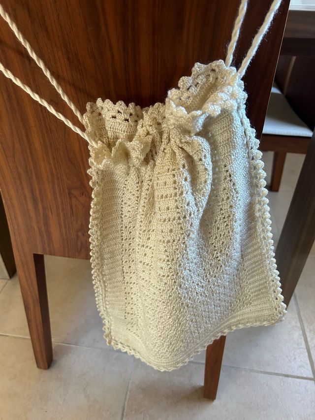 Bolsa para pan y 2 manoplas, hecho a mano