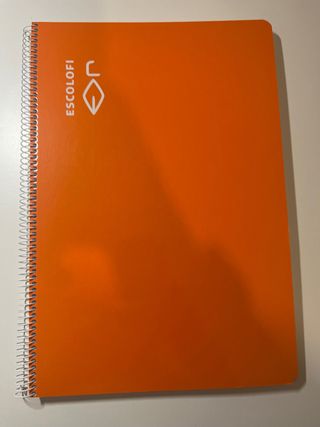 Cuaderno Escolofi Montessori