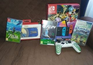 Nintendo Switch OLED (Azul y Roja)