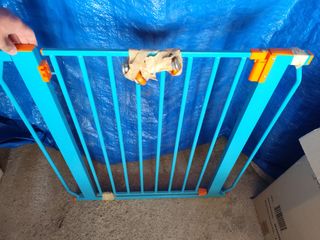 Baranda seguridad bebé turquesa