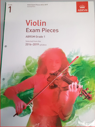 Violin Exam Pieces ABRSM Grado 1