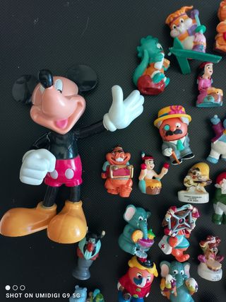 Lote Figuras Kinder,Mickey,Mario 