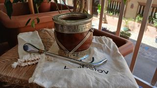Mate calabaza plata - Artesanal