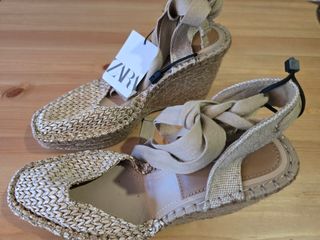 Alpargatas Zara beige