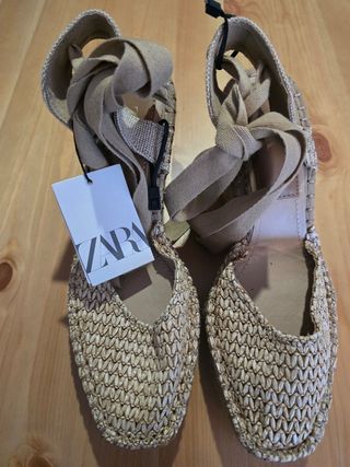 Alpargatas Zara beige