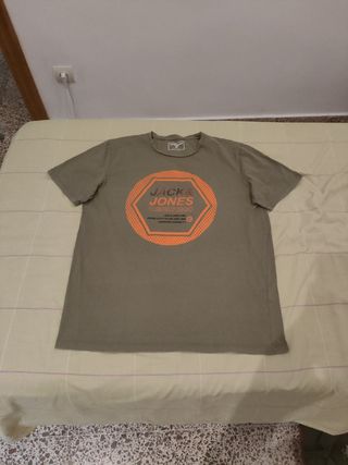 Camiseta Jack & Jones XL - Verde Oliva