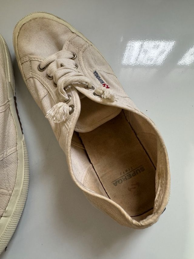 Superga 2750 Cotone Bianche Tg 42