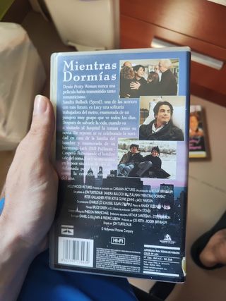 VHS Mientras Dormía - Sandra Bullock