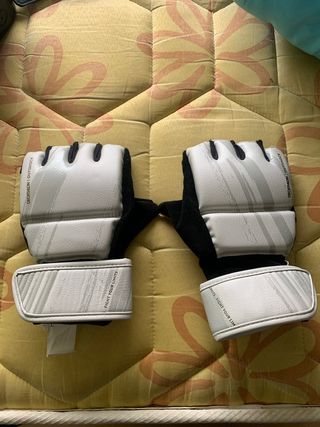 Guantes MMA Blanco/Negro