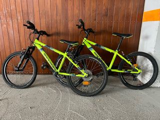 2 Bicicletas infantiles montaña