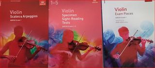 Libros violín ABRSM grado 1