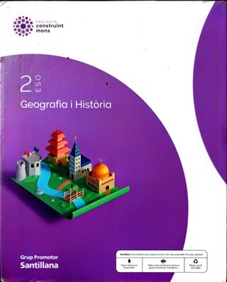 Llibre Santillana Geografía 2n ESO 