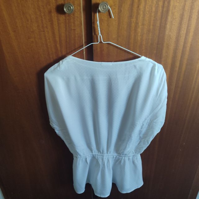 Blusa nueva Oysho blanca talla S