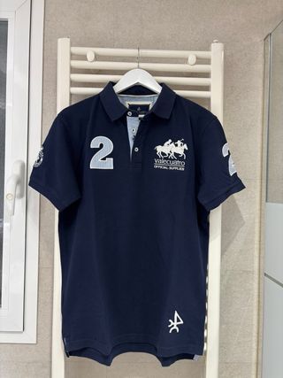 Polo Valecuatro L Azul marino