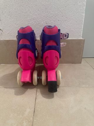 Patines OXELO Play 3 - Rosa y Morado