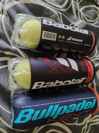 19 Pelotas Padel Babolat Bullpadel