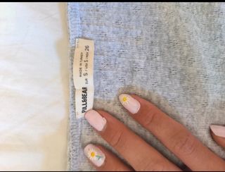 Top gris Pull & Bear - suave