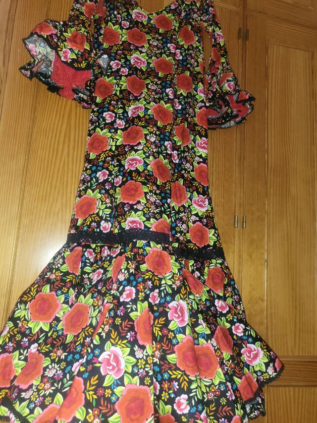 Traje gitana / flamenca de Micaela Villa