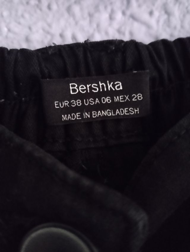 Pantalones cargo negros