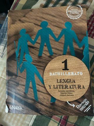 Libro Lengua y Literatura 1. bachillerato 