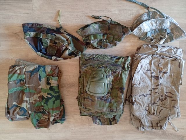 Uniformes Airsoft - mimeta pixelado español