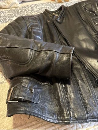 Cazadora Cuero Skintan Moto talla 48