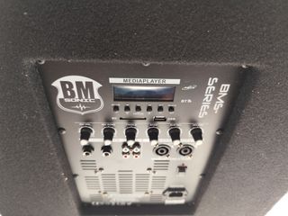 Equipo sonido BMS  Subwoofer 15" + 2 altavoces 600