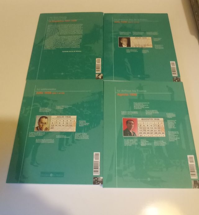 Colección El Mundo Guerra Civil Española (1 al 4)