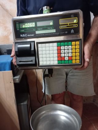 Báscula electrónica N.B.C