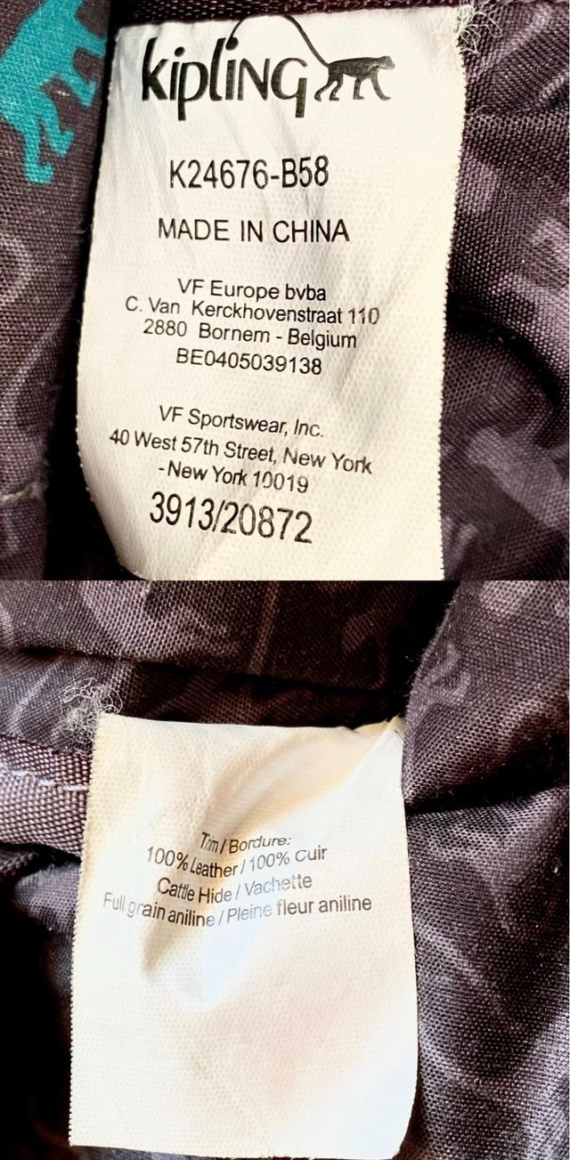 Mochila Kipling Leopardo