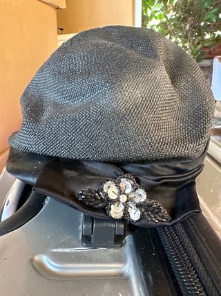 Cappello vintage nero
