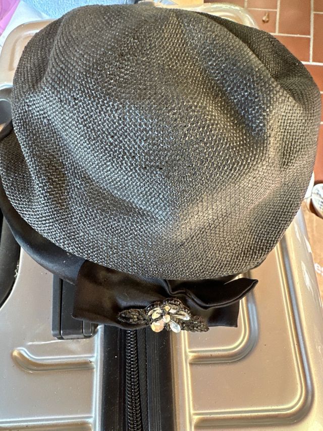 Cappello vintage nero