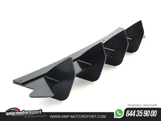 AÑADIDO DIFUSOR TRASERO FORD FOCUS MK4 ST 2019-- NEGRO BRILLO