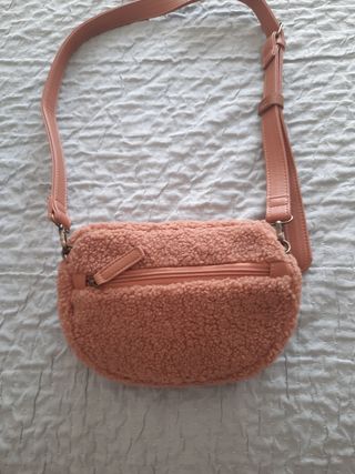 Riñonera rosa taupe