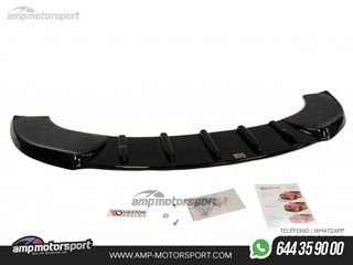 SPOILER DELANTERO DESCATALOGADO SKODA OCTAVIA MK2 RS NEGRO BRILLO