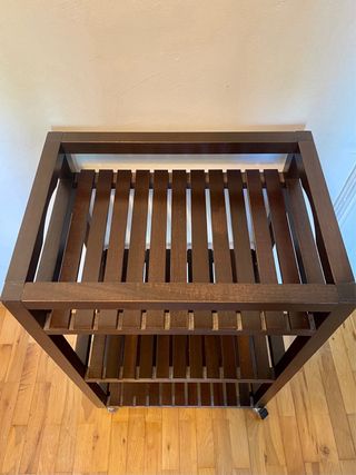 Carrito Molger IKEA - Madera marrón