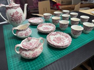 Juego de té inglés - Porcelana