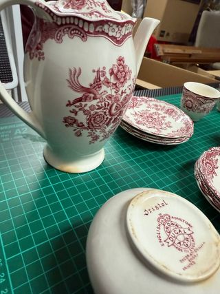 Juego de té inglés - Porcelana