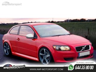 SPOILER DELANTERO DESCATALOGADO VOLVO C30 NEGRO BRILLO