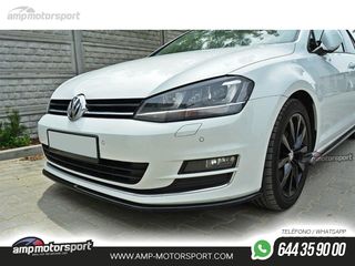 SPOILER DELANTERO DESCATALOGADO VW GOLF MK7 NEGRO BRILLO